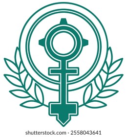 International Women’s Day Vector Equality Clipart.