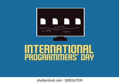 International Programmers’ Day Vector Template