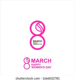 International Women’s Day. vector template. 8 march