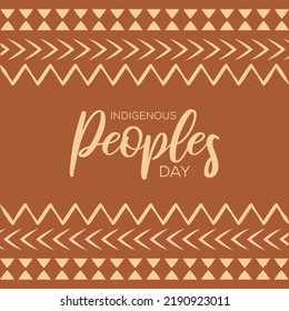 International Day Of The World's Indigenous Peoples 9 August
