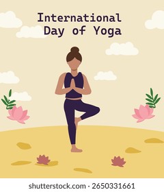  International Day of Yoga Wellness Vector Collection