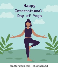  International Day of Yoga Wellness Vector Collection