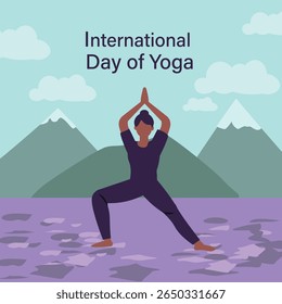  International Day of Yoga Wellness Vector Collection