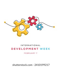 International Development Week, held on February.