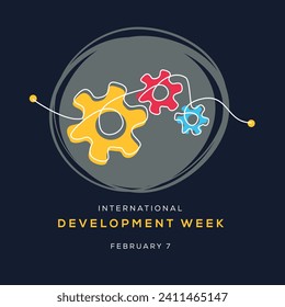 International Development Week, held on February.