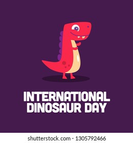 International Dinosaur Day Poster Design