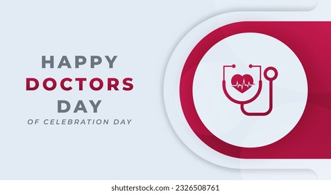 International Doctor's Day Celebration Vector Design Illustration for Background, Poster, Banner, Advertising, Greeting Card