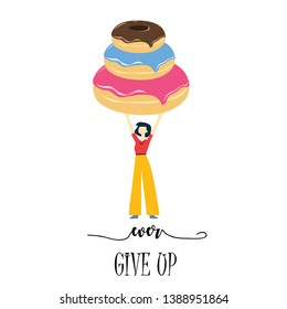 International Donut Day Celebration Vector Template Design Illustration