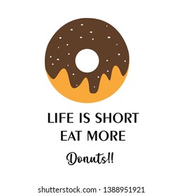 International Donut Day Celebration Vector Template Design Illustration