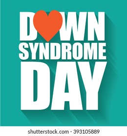 International Down Syndrome Day Design Eps Stock Vector (Royalty Free ...