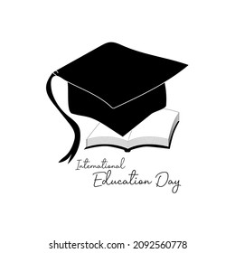 international education day concept. illustration vector