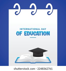 International Education Day Design Background