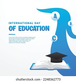 International Education Day Design Background
