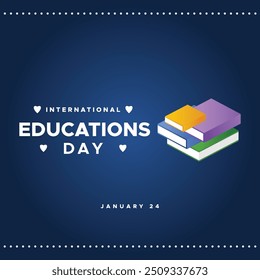 International Education Day Design Background