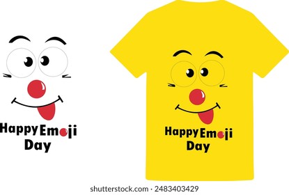 international Emoji Day T Shirt Design For Men or Women 2024