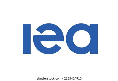 International Energy Agency (IEA) flag vector icon