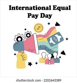 International Equal Pay Day Illustration