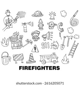 International Firefighters Day, poster and banner vector