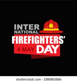 International Firefighters Day Vector Illustration