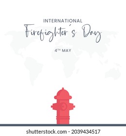 International Firefighters Day, Vector illustration design.
