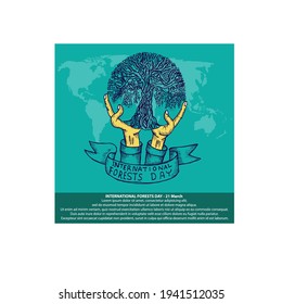  International Forests Day, poster and baner