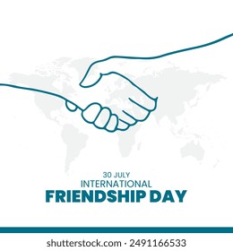 international friendship day, 30 July, friendship day stock illustration,Happy Friendship Day template, eps file.