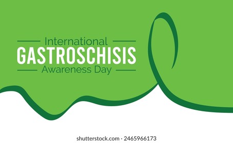 International Gastroschisis Awareness Day observed every year in July. Template for background, banner, card, poster with text inscription.