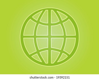 International global symbol, illustrating worldwide unity cooperation