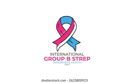 International Group B Strep Awareness Month. background, banner, card, poster, template. Vector illustration.