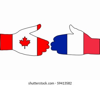 International handshake
