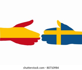 International handshake