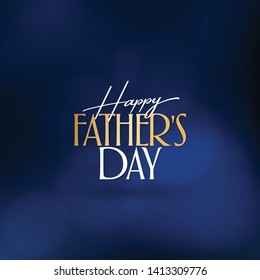 International Happy Father's Day. Billboard, Poster, Social Media, Greeting Card template. 