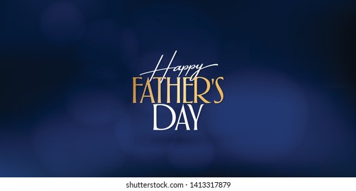 International Happy Father's Day. Billboard, Poster, Social Media, Greeting Card template. 