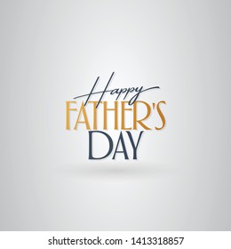 International Happy Father's Day. Billboard, Poster, Social Media, Greeting Card template. 