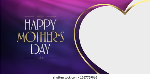 International Happy Mother's Day. Billboard, Poster, Social Media, Greeting Card template. 