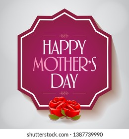 International Happy Mother's Day. Billboard, Poster, Social Media, Greeting Card template. 