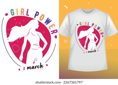 International Happy women's day t shirt vector, 8 march, Women's Day SVG design, Women's day quotes for tshirt design