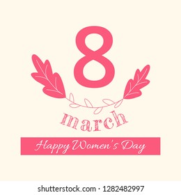  International Happy womens day vector illustration for web