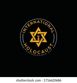 International Holocaust Remembrance Day Vector
