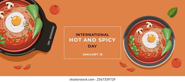 International hot and spicy food day 