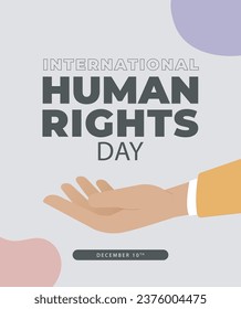 International Human Rights day 10 december human rights day post design for social media platforms