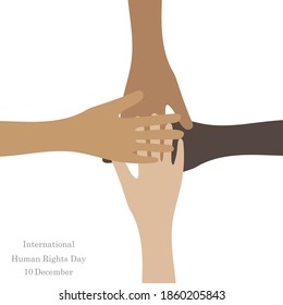 International human rights day December 10.