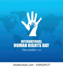 International Human Rights Day design vector