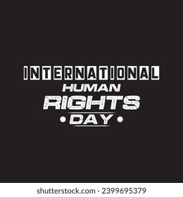 International human rights day event t shirt design for apparel. Bill of rights day. svg