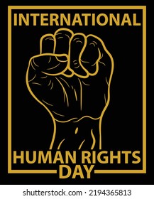 International Human Rights Day T-Shirt Design