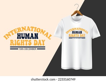 International Human Rights Day T-shirt design