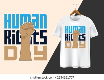 International Human Rights Day T-shirt design