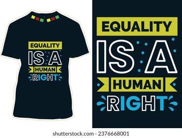 International Human Rights Day T-shirt design