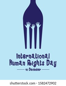 International Human Rights Day vector