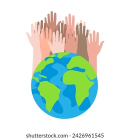 International Human Rights Day. Vector illustration